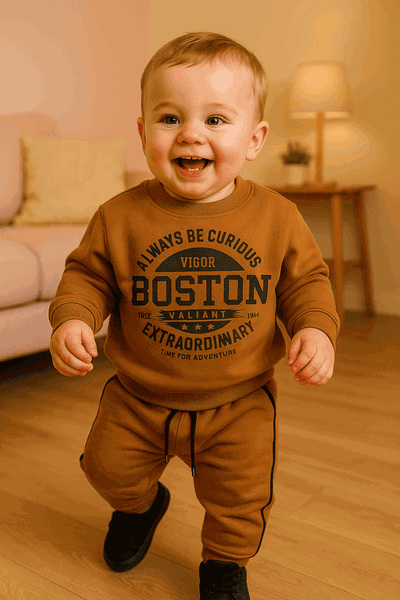 Conjunto Boston frisado 