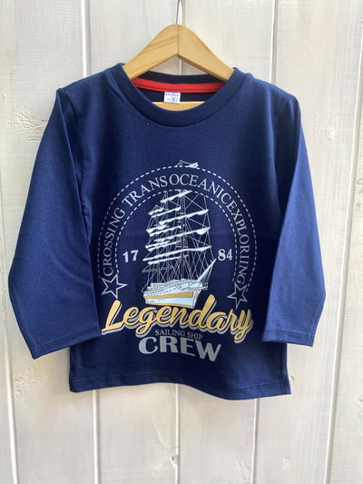 Remera manga larga bebes