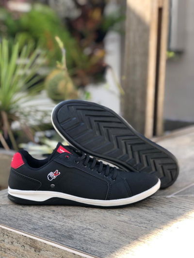 Lacoste Jaguar Negro/Rojo