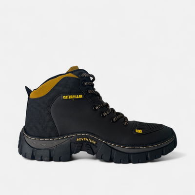 Borcegos CAT Adventure Negro/Amarillo