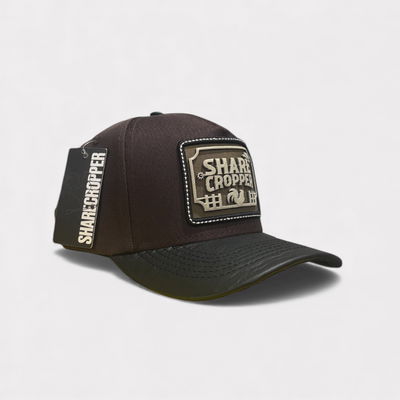Gorra Share Cropper Marrón/Negro