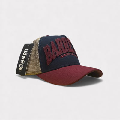 Gorra Agro Azul/Beige/Bordo