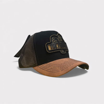 Gorra Share Cropper Negro/Ocre