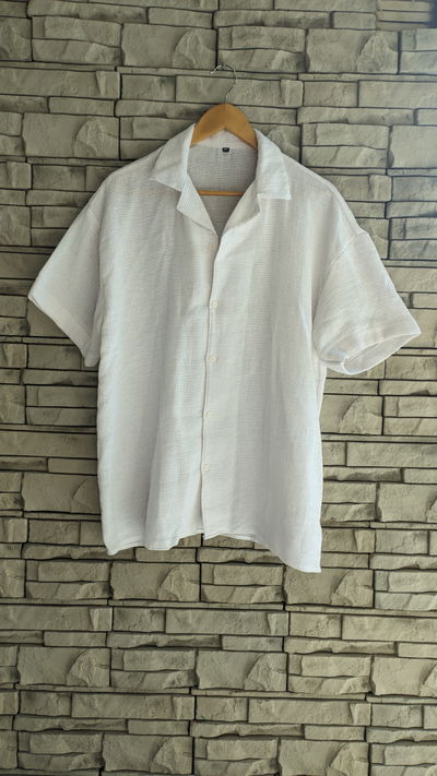 Camisa crochet oversize 