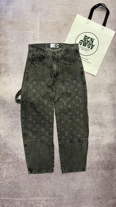 JEANS BAGGY LV GRIS