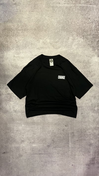 REMERA BOXY FIT CHANGE NEGRA 