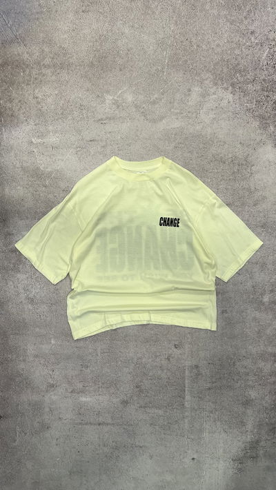 REMERA BOXY FIT CHANGE BEIGE 