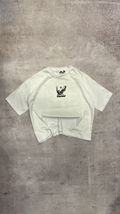 REMERA BOXY FIT REPRESENT BLANCA