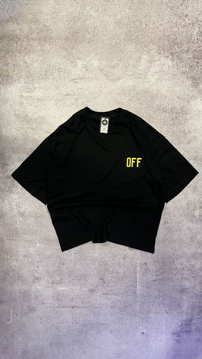 REMERA BOXY FIT OFF NEGRA 