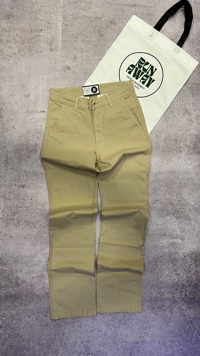 PANTALON CHINO GABARDINA BEIGE 