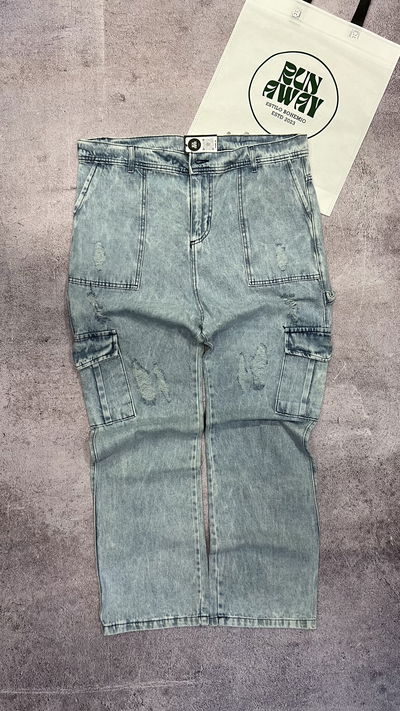 MOM CARGO ROTURA JEANS 