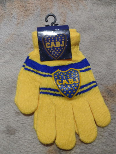 Guantes Boca Amarillo Niños 