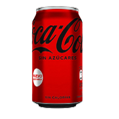 COCA COLA ZERO lata  6*354