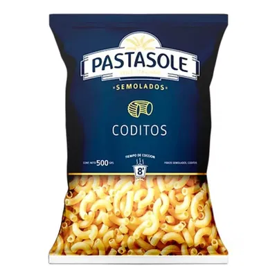 FIDEOS PASTA SOLE X 12U CODITO