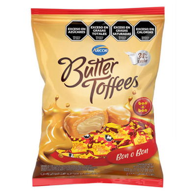 BUTTER TOFFEES X 825G BON O BON