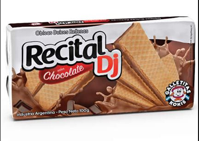 OBLEA CHOCOLATE X 100GRS. X 3UNID.