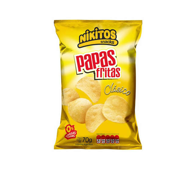 PAPAS FRITA C/CLASICO 6 X 65 GRS