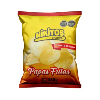 PAPAS FRITAS CLASICA X1 X 450 GRS