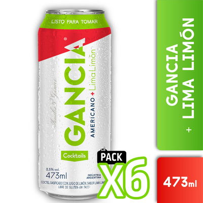 GANCIA+LIMA LIMON 6X473CC