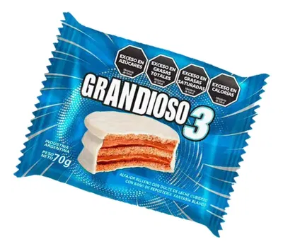 ALFAJOR GRANDIOSO BCO X 12 U