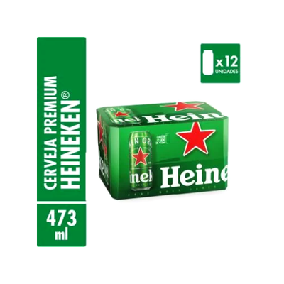 CERVEZA HEINEKEN X 12 X 473 CC