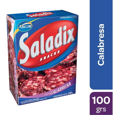 SALADIX CAJA CALABREZA 100GRS	
