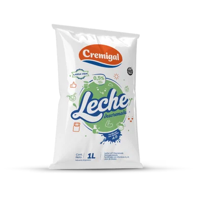 LECHE SACHET DESC. CREMIGAL X 3U