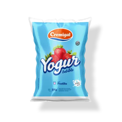 YOGUR BEBIBLE X 900 GR FRUTILLA CREMIGAL