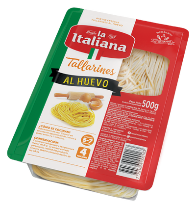 TALLARINES FINOS X 500 "la Italiana"