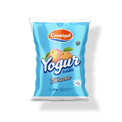 YOGUR BEBIBLE X 900 GR DURAZNO CREMIGAL