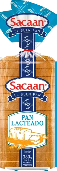 PAN LACTEADO GDE  X 580GRS SACAAN