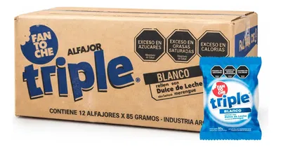 ALFAJOR FANTOCHE X 6U BCO