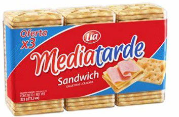 GALL. MEDIA TARDE TRIPLE X3 sandwich