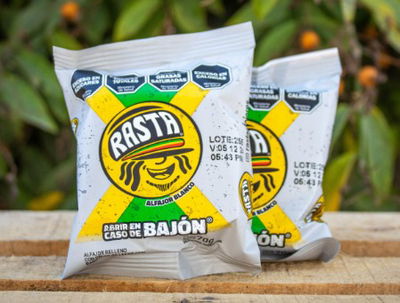 ALFAJOR RASTA BLANCO X 70 GR X 9U