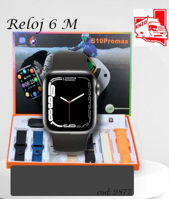 SMARTWATCH C/6 MALLAS