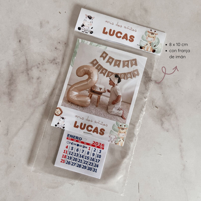 Calendario Souvenirs 2026