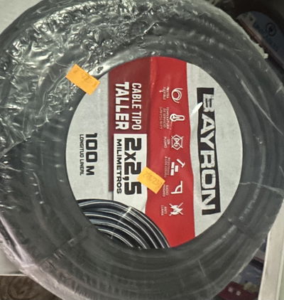 Cable Tipo Taller TPR 2x2.5mm eco  POR METRO  