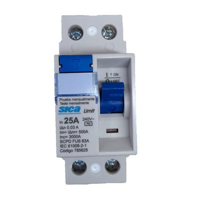 Disyuntor Diferencial 2X25A 30MA sica