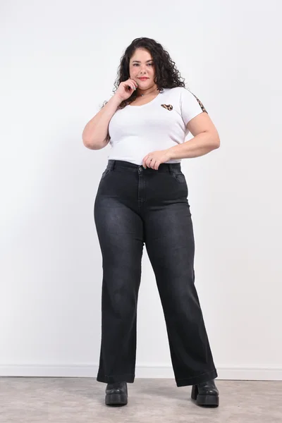 ART. LONDRES | WIDE LEG VINTAGE GRIS HUMO ELASTIZADO