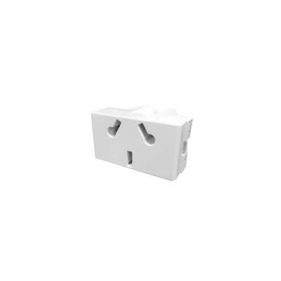 MODULO TOMA 10A BLANCO JELUZ
