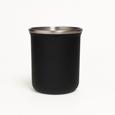 Mate de acero pintado NEGRO microtexturado 
