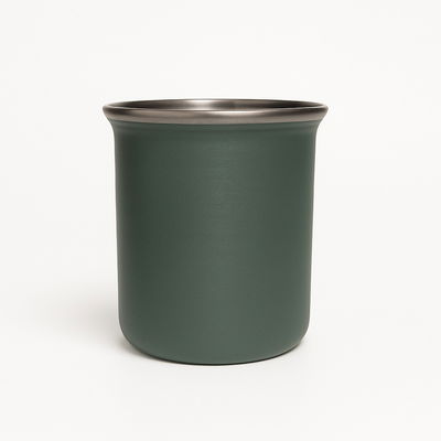 Mate de acero pintado VERDE microtexturado 