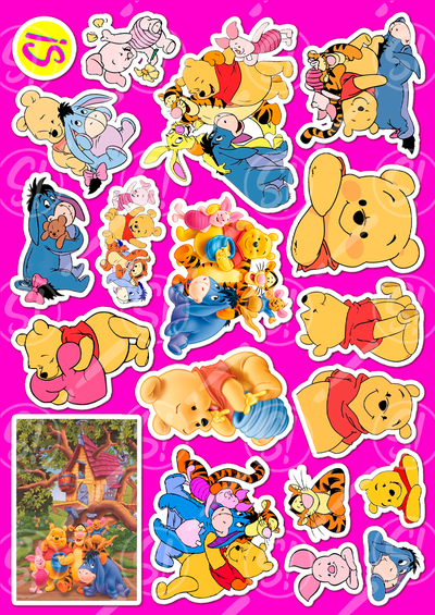 WINNIE POOH - DISNEY - A5