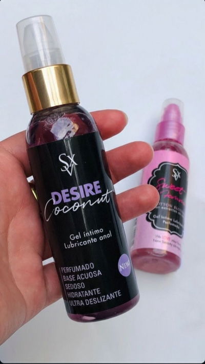 Desire coconut 2 en 1 lubricante y aceite 
