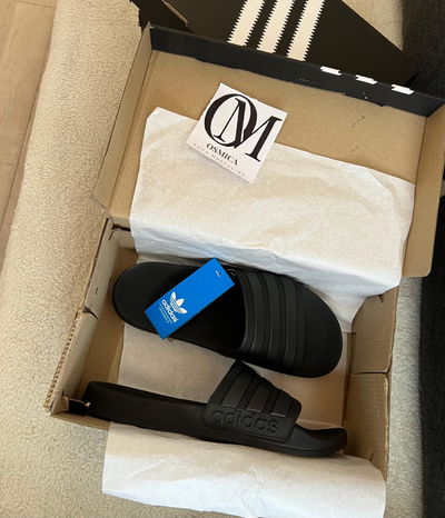 Ojotas Adidas Comfort-Negra