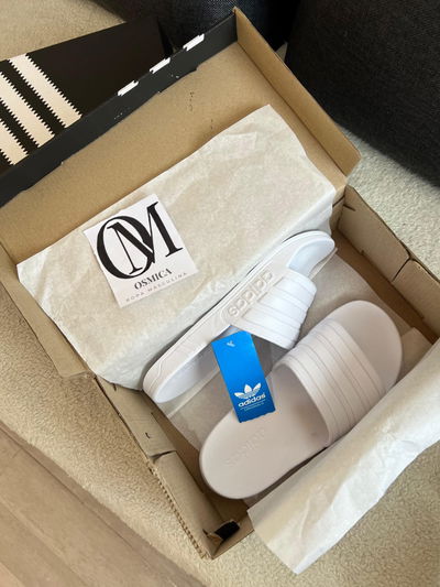 Ojotas Adidas Comfort-Blanco