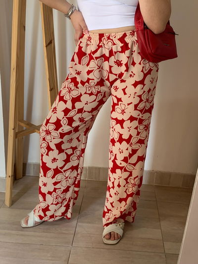 Pantalon Floreado