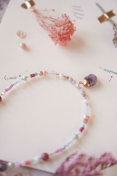 Choker Amethyst