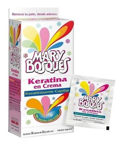 Sachetera Keratina en Crema - 36 sobres 20 g