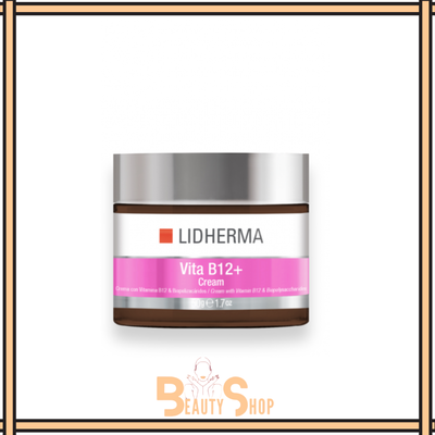 Vita B12+ Cream Crema con Vitamina B12 & Biopolisacáridos x 50 gr Lidherma 